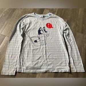 Hanna Andersson Bluey Keepy Uppy Shirt